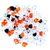 Three Colors Crystal Stones Resin Irregular Decorative Crystals for Electric Fireplace