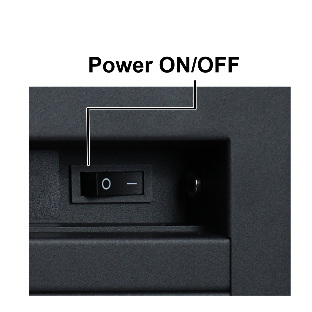 Power Switch for electric fireplace inert (EFT)