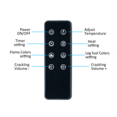 Remote Control for Electric Fireplace Heater