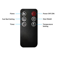 Remote Control for Electric Fireplace Heater