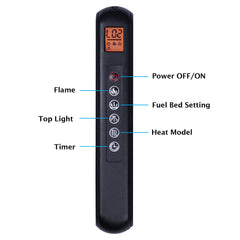 Remote Control for Electric Fireplace Heater